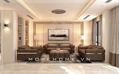 Mẫu sofa da phòng khách được ưa chuộng nhất tại Hà Nội
