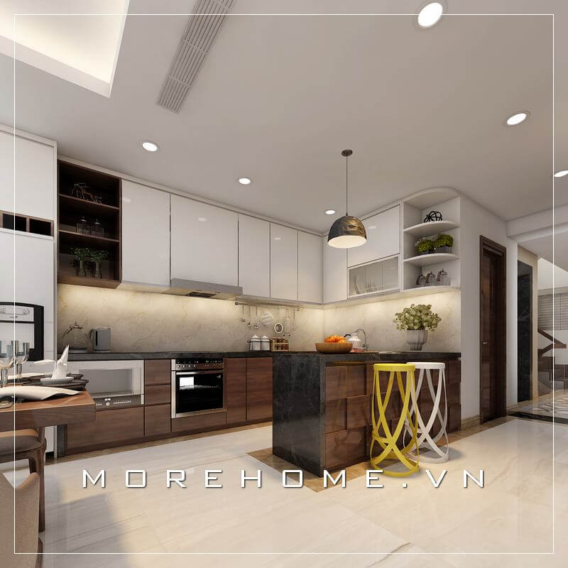 [Đi tìm] sản phẩm tủ bếp hiện đại đẹp cho chung cư biệt thự nhà phố tại Hà Nội